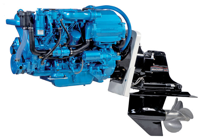 NANNI Toyota base Z6.300 sterndrive marine diesel engine